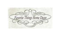 Favorite Things Home Decor promo codes