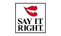 Say It Right Promo Codes
