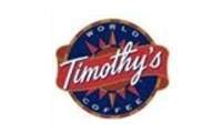 Timothys promo codes