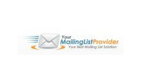 Your Mailinglist Provider promo codes